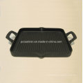 Preseasoned Cast Iron Griddle Pan Taille 46X26cm